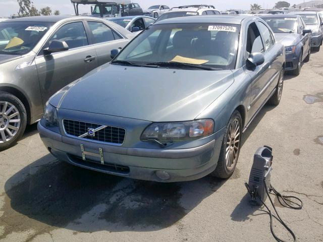 YV1RS53DX12064771 - 2001 VOLVO S60 T5 GREEN photo 2