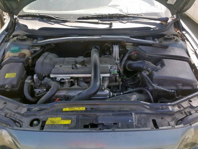 YV1RS53DX12064771 - 2001 VOLVO S60 T5 GREEN photo 7