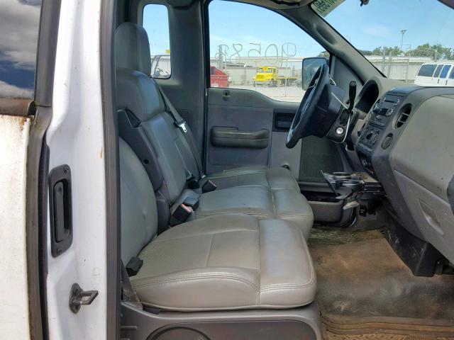 1FTPF12V18KD03882 - 2008 FORD F150 WHITE photo 5