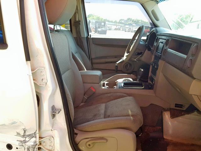 1J8HG48K98C125304 - 2008 JEEP COMMANDER 白色 照片 5