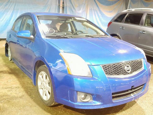 3N1AB6AP1CL696522 - 2012 NISSAN SENTRA 2.0 BLUE photo 1