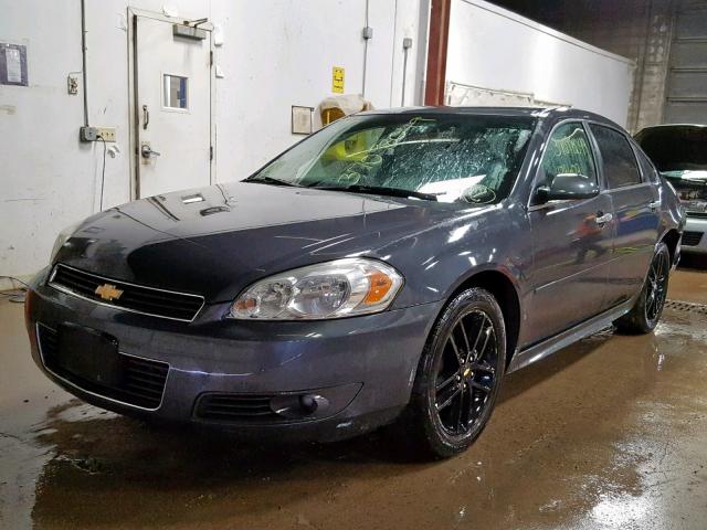 2G1WC5EMXA1260978 - 2010 CHEVROLET IMPALA LTZ GRAY photo 2