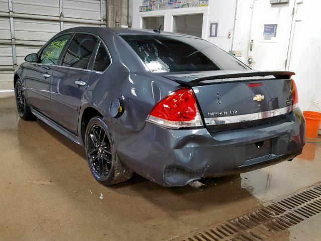 2G1WC5EMXA1260978 - 2010 CHEVROLET IMPALA LTZ GRAY photo 3