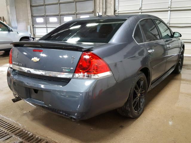 2G1WC5EMXA1260978 - 2010 CHEVROLET IMPALA LTZ GRAY photo 4