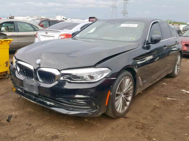 WBAJE7C36HG889603 - 2017 BMW 540 XI BLACK photo 2