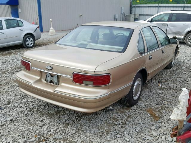 1G1BL52W3TR162311 - 1996 CHEVROLET CAPRICE CL BEIGE photo 4