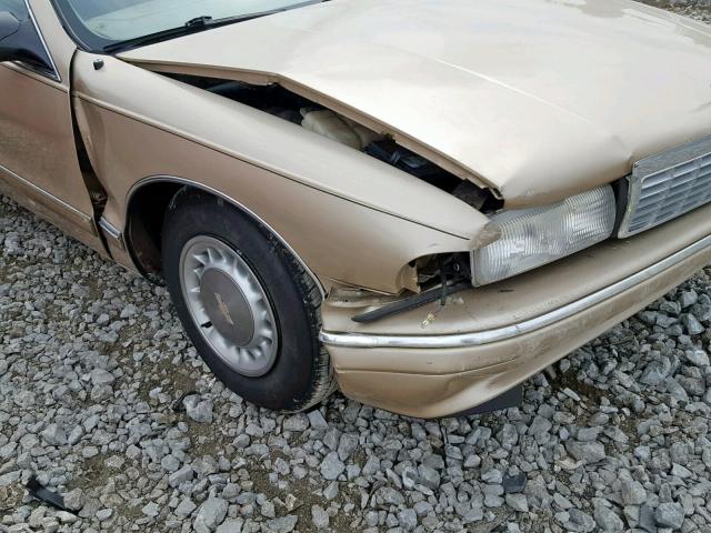 1G1BL52W3TR162311 - 1996 CHEVROLET CAPRICE CL BEIGE photo 9