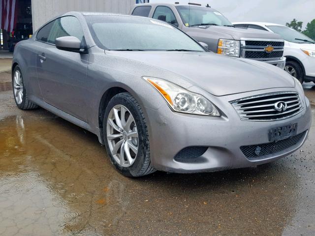 JNKCV64E68M111985 - 2008 INFINITI G37 BASE SILVER photo 1