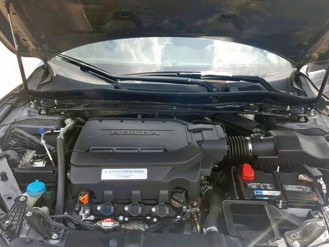 1HGCR3F83GA000226 - 2016 HONDA ACCORD EXL GRAY photo 7