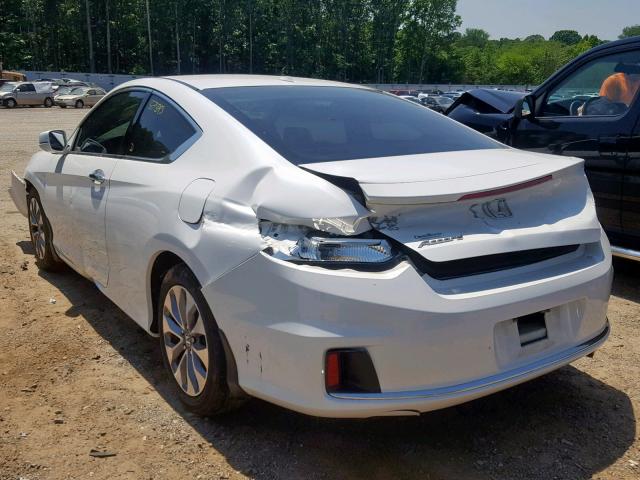 1HGCT1B8XEA016383 - 2014 HONDA ACCORD EXL WHITE photo 3