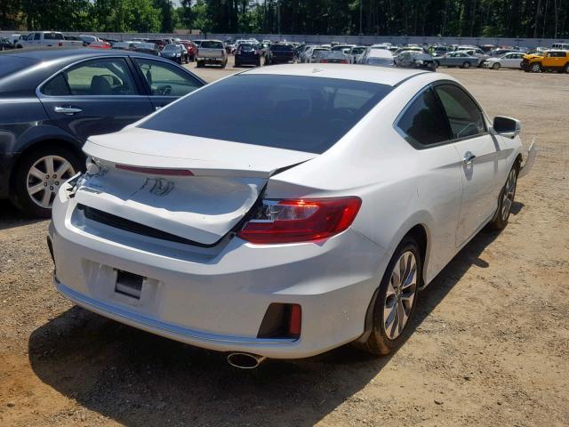 1HGCT1B8XEA016383 - 2014 HONDA ACCORD EXL WHITE photo 4