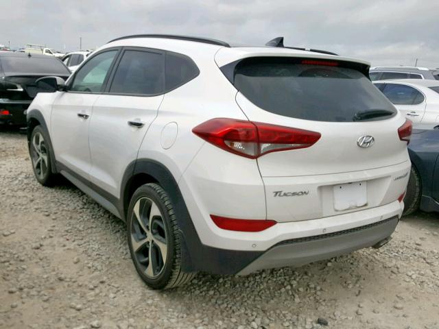 KM8J33A2XHU376556 - 2017 HYUNDAI TUCSON LIM WHITE photo 3