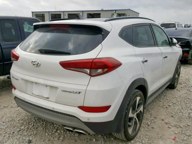 KM8J33A2XHU376556 - 2017 HYUNDAI TUCSON LIM WHITE photo 4