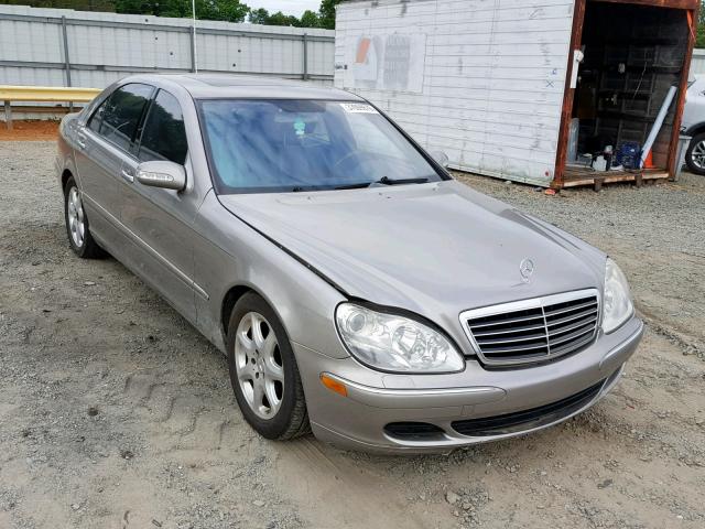 WDBNG84J56A481657 - 2006 MERCEDES-BENZ S 500 4MAT SILVER photo 1