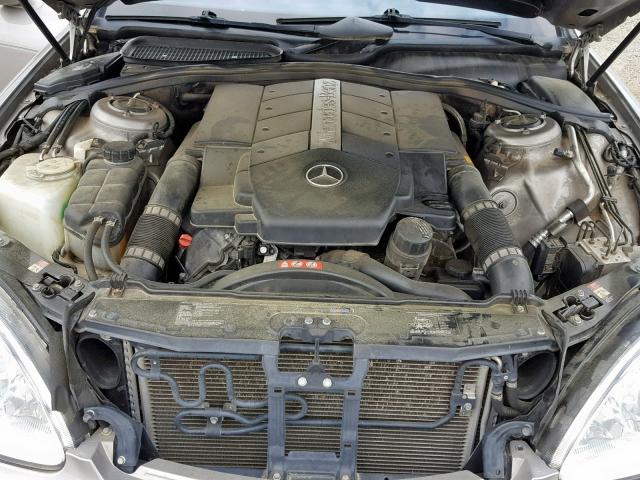 WDBNG84J56A481657 - 2006 MERCEDES-BENZ S 500 4MAT SILVER photo 7