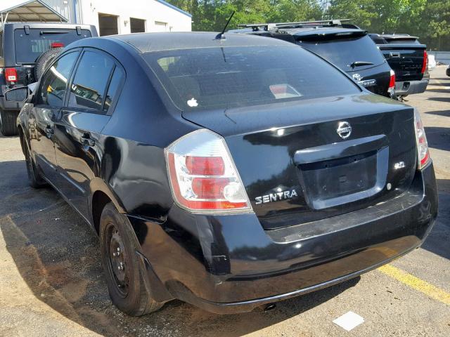 3N1AB61E57L682854 - 2007 NISSAN SENTRA 2.0 BLACK photo 3