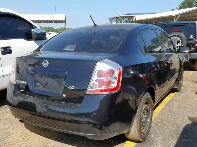 3N1AB61E57L682854 - 2007 NISSAN SENTRA 2.0 BLACK photo 4