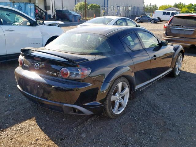 JM1FE173750161034 - 2005 MAZDA RX8 BLACK photo 4