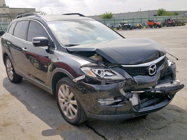 JM3TB28A180130677 - 2008 MAZDA CX-9 BLACK photo 1