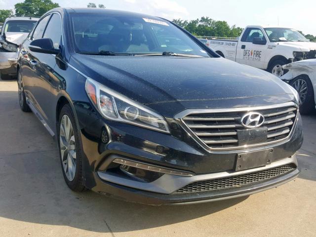 5NPE34AB6FH113936 - 2015 HYUNDAI SONATA SPO BLACK photo 1