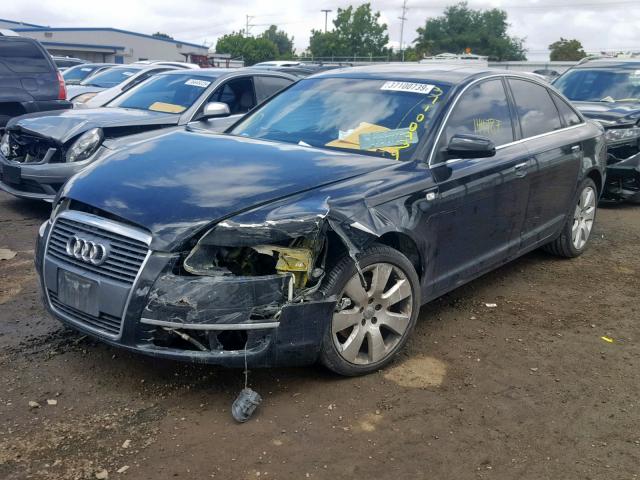 WAUAH74F26N121867 - 2006 AUDI A6 3.2 BLACK photo 2