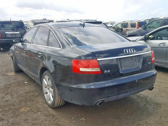 WAUAH74F26N121867 - 2006 AUDI A6 3.2 BLACK photo 3