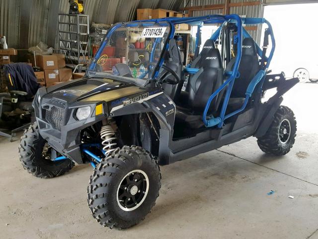 4XAXE7EAXEF271962 - 2014 POLARIS RZR 4 800 BLACK photo 2