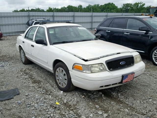 2FAHP71V78X172241 - 2008 FORD CROWN VICT WHITE photo 1