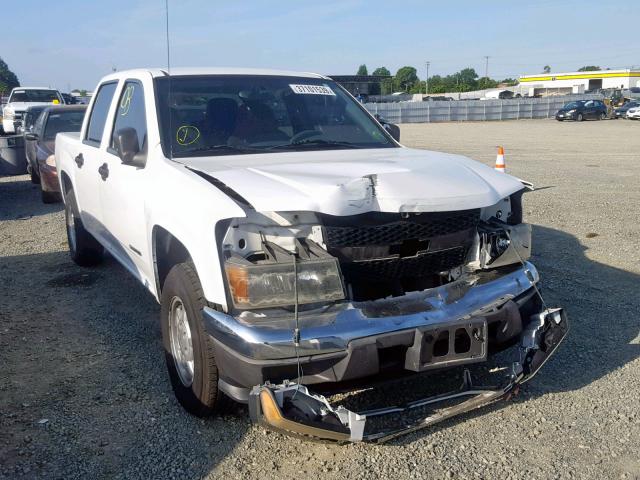 1GCCS136848124117 - 2004 CHEVROLET COLORADO WHITE photo 1