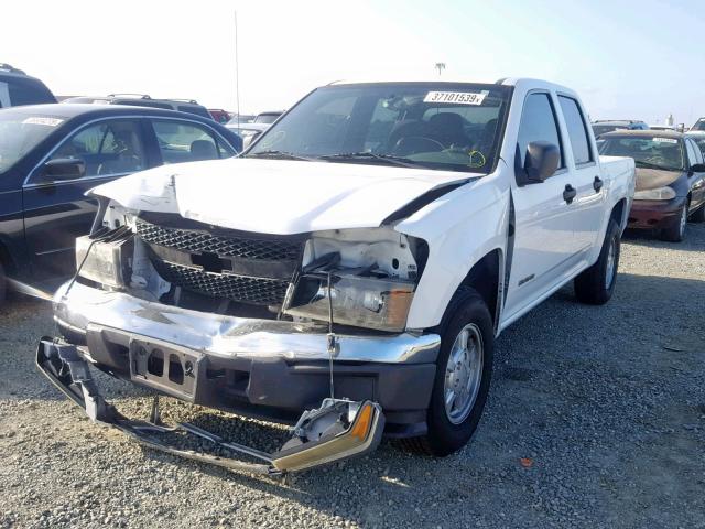 1GCCS136848124117 - 2004 CHEVROLET COLORADO WHITE photo 2