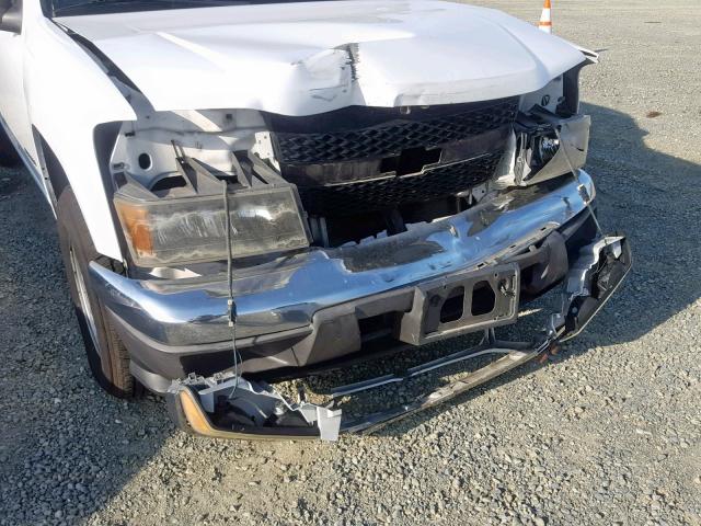 1GCCS136848124117 - 2004 CHEVROLET COLORADO WHITE photo 9