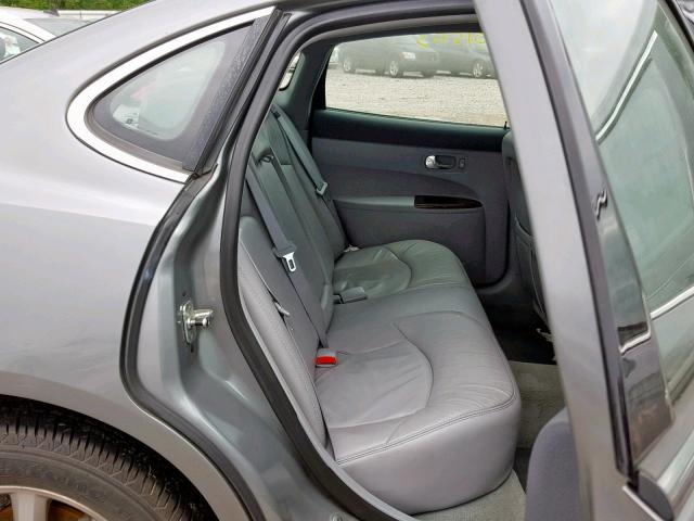 2G4WD552X71167191 - 2007 BUICK LACROSSE C GRAY photo 6