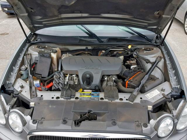 2G4WD552X71167191 - 2007 BUICK LACROSSE C GRAY photo 7