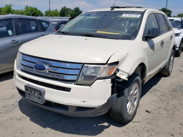 2FMDK36C97BA91885 - 2007 FORD EDGE SE WHITE photo 2