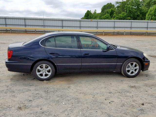 JT8BD69S010123673 - 2001 LEXUS GS 300 BLUE photo 9