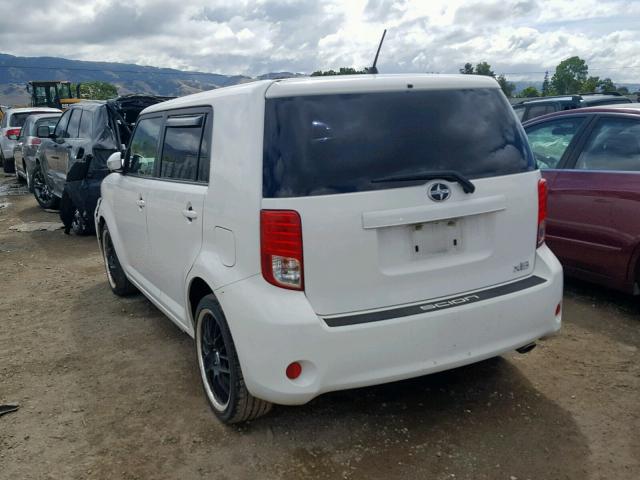 JTLZE4FEXCJ000528 - 2012 TOYOTA SCION XB 白色 照片 3