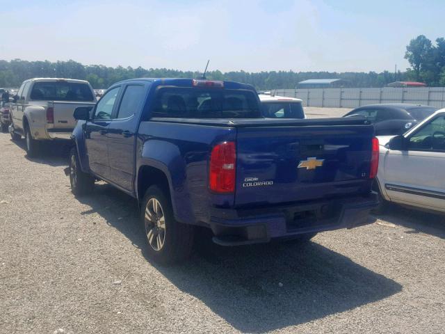1GCGSCE38G1246845 - 2016 CHEVROLET COLORADO L BLUE photo 3