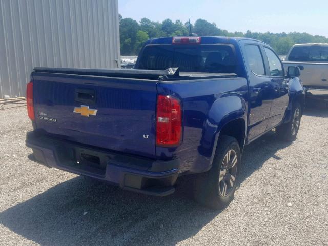 1GCGSCE38G1246845 - 2016 CHEVROLET COLORADO L BLUE photo 4