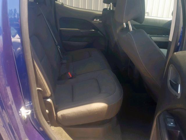 1GCGSCE38G1246845 - 2016 CHEVROLET COLORADO L BLUE photo 6