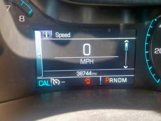 1GCGSCE38G1246845 - 2016 CHEVROLET COLORADO L BLUE photo 8