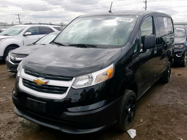 3N63M0ZN4FK704426 - 2015 CHEVROLET CITY EXPRE BLACK photo 2