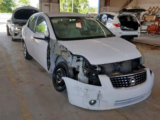 3N1AB61E49L678152 - 2009 NISSAN SENTRA 2.0 WHITE photo 1