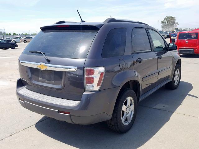 2CNDL13F976010456 - 2007 CHEVROLET EQUINOX LS CHARCOAL photo 4