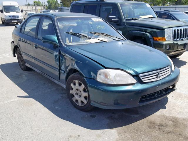 2HGEJ6617XH516269 - 1999 HONDA CIVIC BASE GREEN photo 1