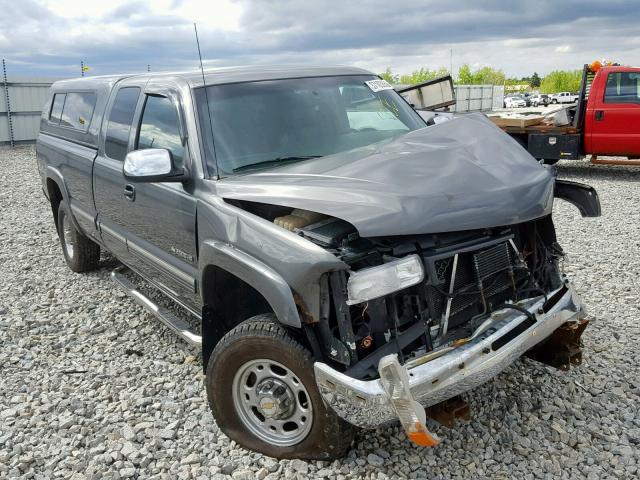 1GCHK29U92E167638 - 2002 CHEVROLET SILVERADO GRAY photo 1