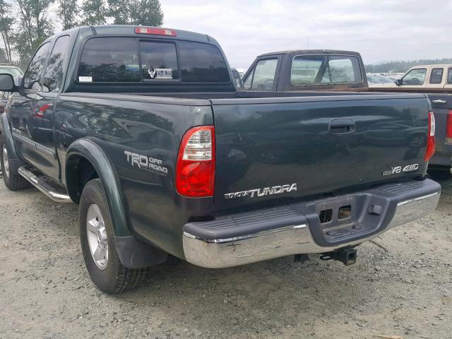 5TBBT44185S458263 - 2005 TOYOTA TUNDRA ACC GREEN photo 3