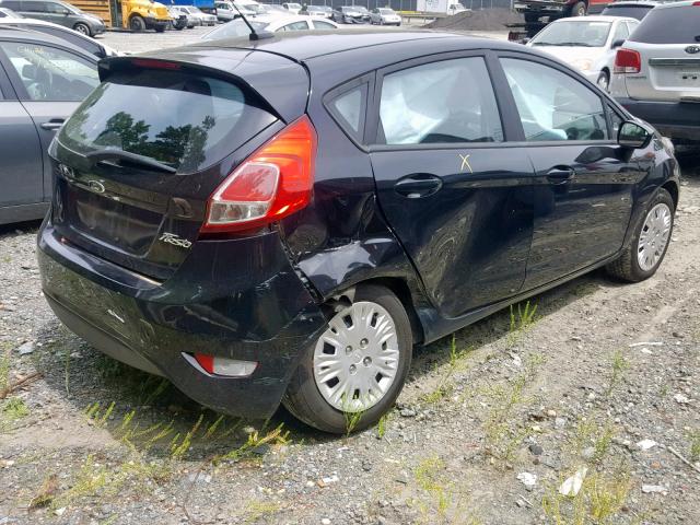 3FADP4TJ2GM123191 - 2016 FORD FIESTA S BLACK photo 4