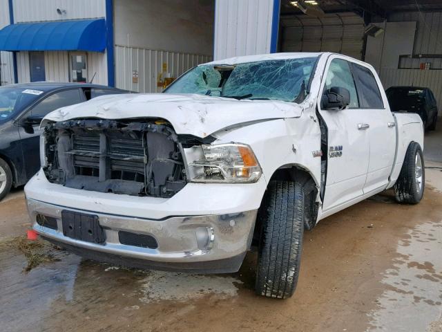 1C6RR6LT1HS613936 - 2017 RAM 1500 SLT WHITE photo 2