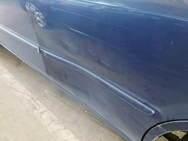 JM1BJ221XY0213590 - 2000 MAZDA PROTEGE ES BLACK photo 9