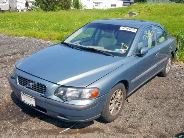 YV1RS61T642338892 - 2004 VOLVO S60 BLUE photo 2